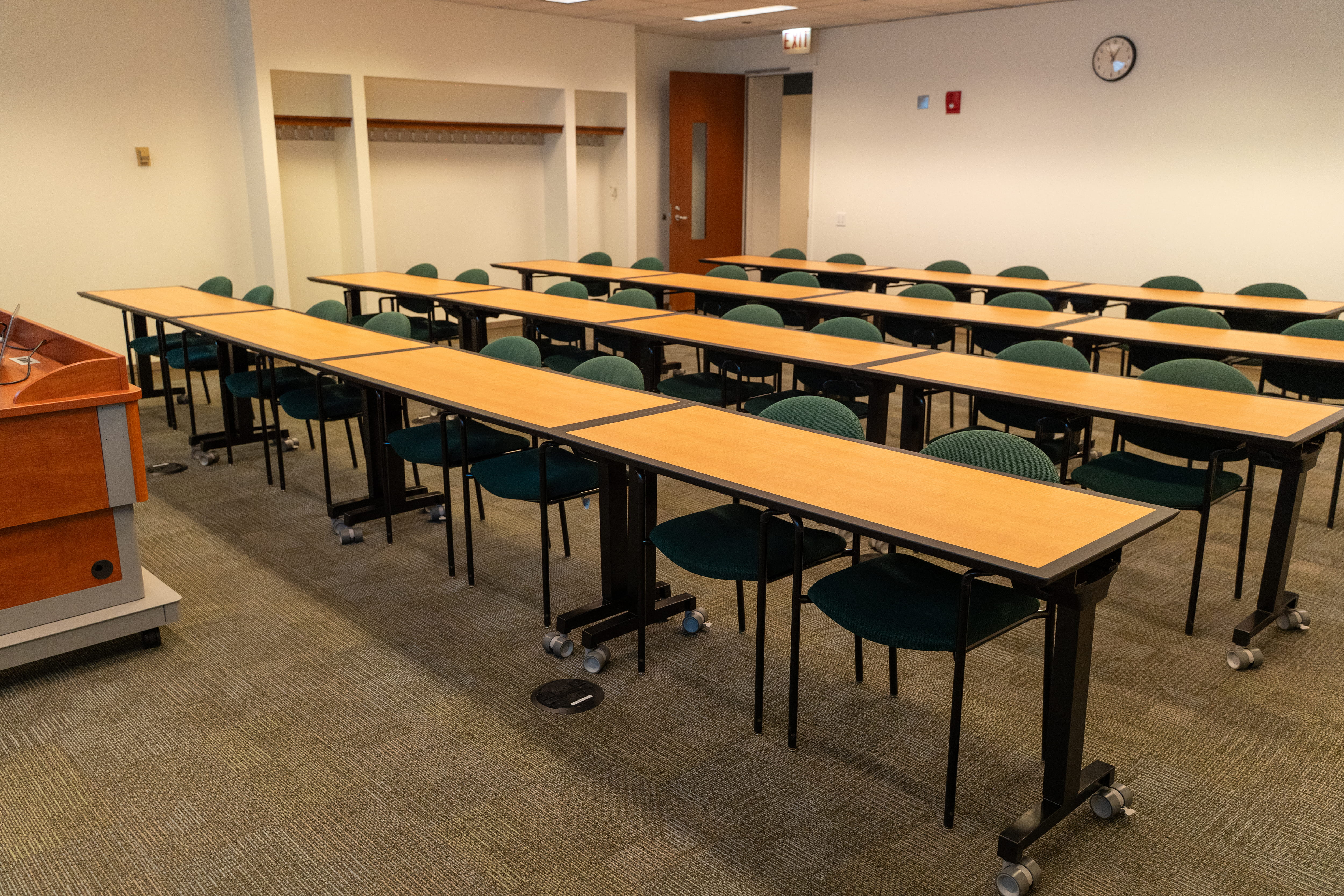 Executive Meeting Room view facing attendees from the podium.
